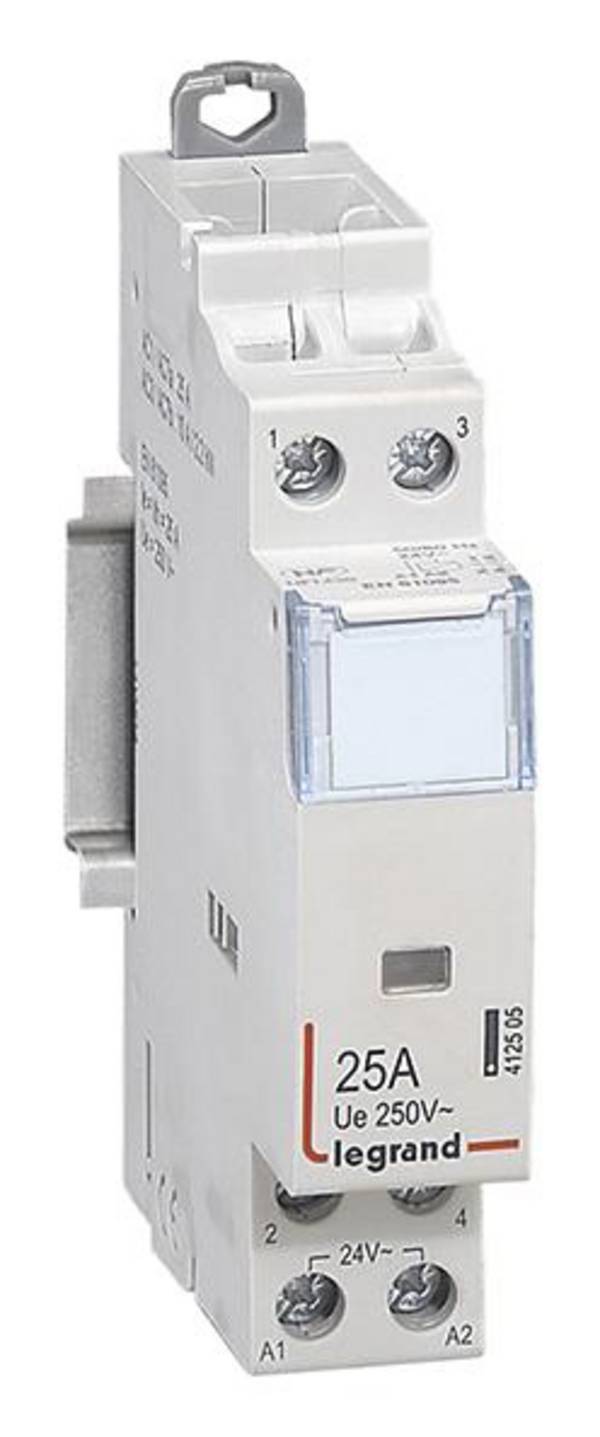 Legrand Legrand 412505 instalační stykač 2 spínací kontakty 3000 W 24 V 25 A 1 ks