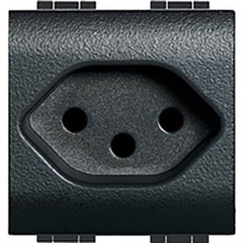 Legrand zásuvka Living&Light antracitová L4164/13 1 ks