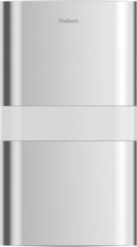 Theben theLeda D UD AL 1020904 venkovní nástěnné LED osvětlení s PIR detektorem LED zásuvková patice 11 W hliník