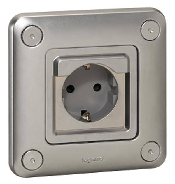 Legrand   zásuvka  Soliroc  chrom 077836 1 ks