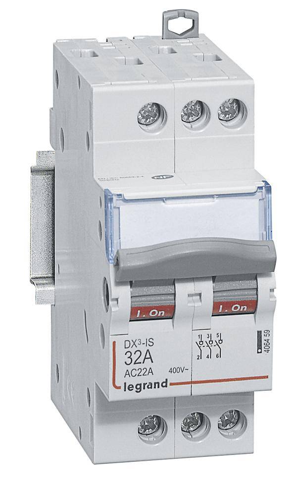 Legrand 406459 Legrand 406459 odpínač 400 V 32 A 1 ks