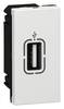 Legrand USB zásuvka Mosaic bílá 078761 1 ks