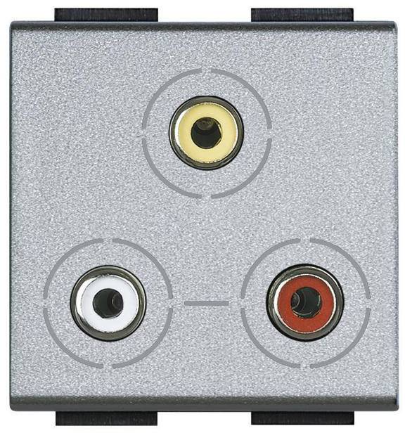 Legrand připojovací zásuvka cinch Living&Light NT4283 1 ks