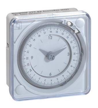 Legrand 049986 časovač, analogový, denní program, IP30