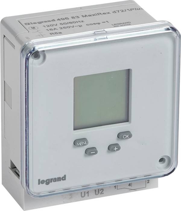 Legrand 049683 časovač, digitální, týdenní program, IP20