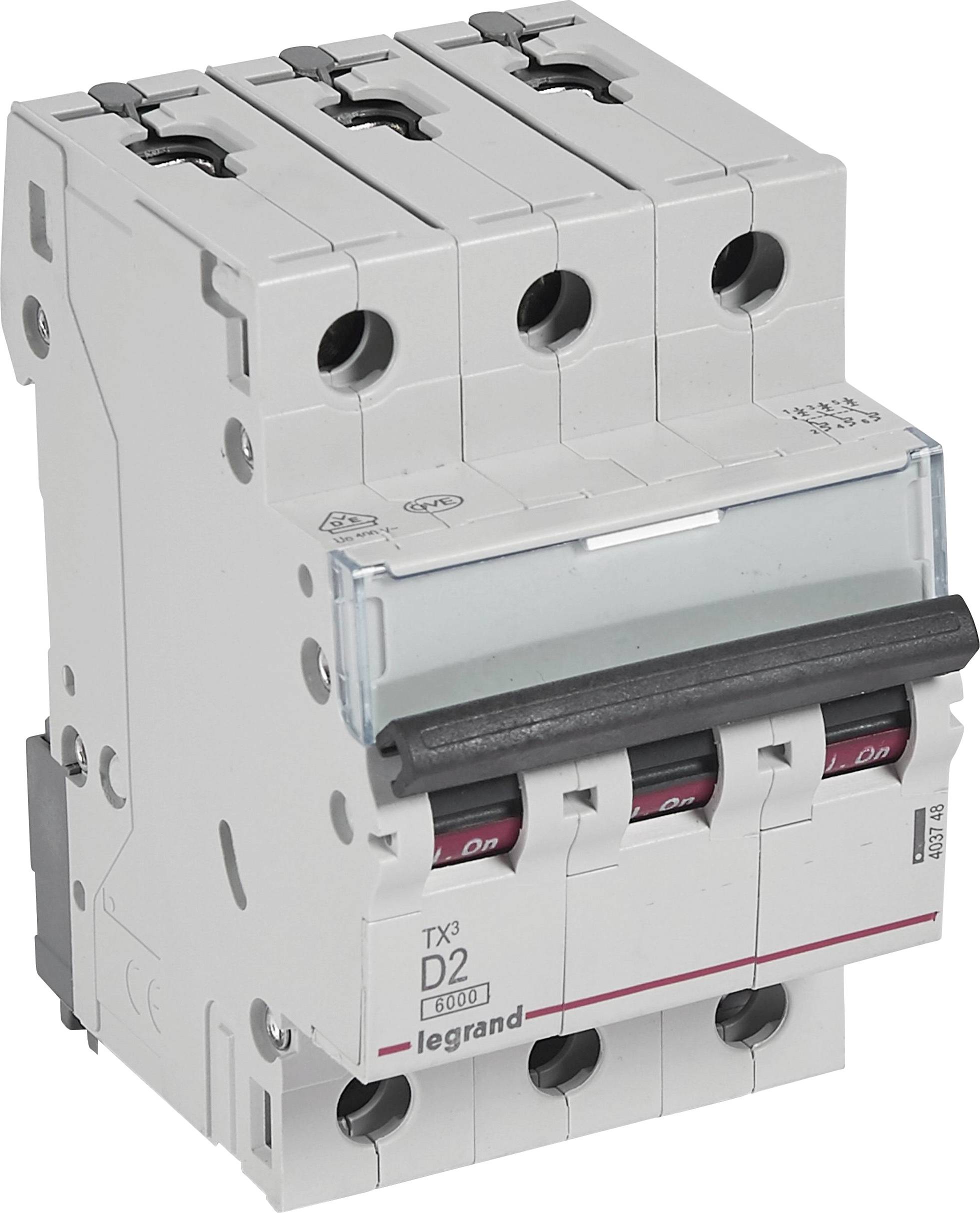 Legrand 403748 Legrand 403748 elektrický jistič 2 A 400 V/AC