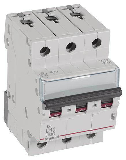 Legrand 403753 Legrand 403753 elektrický jistič 10 A 400 V/AC