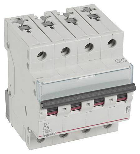 Legrand 403768 Legrand 403768 elektrický jistič 6 A 400 V/AC