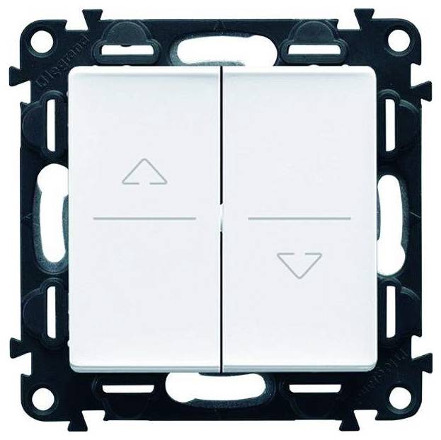 Legrand spínač žaluzií / tlačítko pro žaluzie Valena Life Allure bílá A75102 1 ks-0