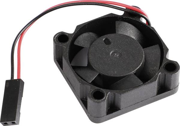 Renkforce  aktivní ventilátor Vhodné pro (vývojové sady): Raspberry Pi®, Rock Pi, Banana Pi