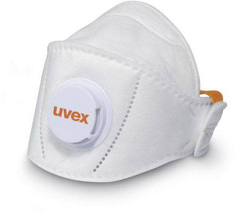 uvex silv-Air 5210+ 8765211 respirátor proti jemnému prachu, s ventilem FFP2 15 ks