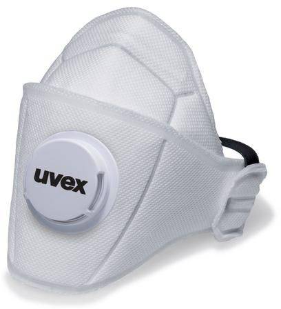 uvex silv-Air 5310 8765310 respirátor proti jemnému prachu, s ventilem FFP3 15 ks