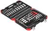 Gedore RED R45603172 sada nástrčných klíčů, 1/4" , 3/8" , 1/2" , 172dílná, 3300058