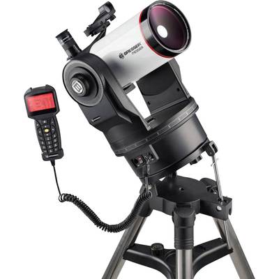 Teleskop na stativu s ruční ovládáním, připravený k pozorování oblohy. Ideální pro amatérské astronomy k průzkumu planet a hvězd.