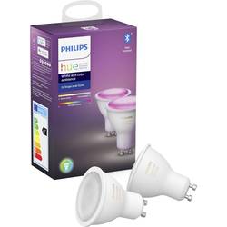 LED žárovka (sada 2 ks) Philips Lighting Hue White and Color Ambiance, GU10, RGBW