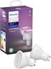 Philips LED LED žárovka (sada 2 ks) 929001953102 Energetická třída (EEK2021): G (A - G) White and Color Ambiance GU10 RGBW Energetická třída (EEK2021): G (A - G)