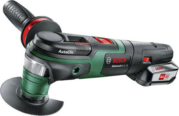 Bosch Home and Garden Advanced Multi 18 akumulátorový multifunkční nástroj 18 V, 2.5 Ah, 0603104001