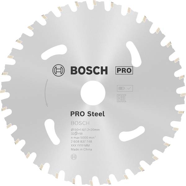 Bosch Accessories Bosch Power Tools 2608837748 pilový kotouč   150 x 20 mm Počet zubů (na palec): 32 1 ks