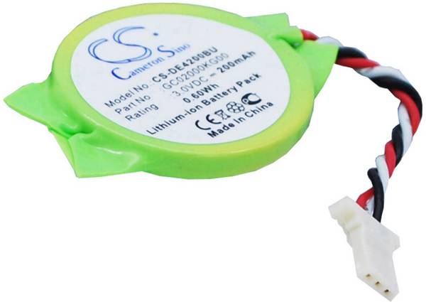 CS Cameron Sino záložní článek Náhrada za originální akumulátor GC02000KG00 Dell 3 V 200 mAh