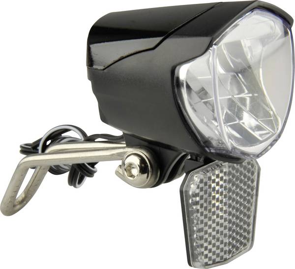 FISCHER FAHRRAD sada světlometů na kolo 85355 LED dynamo černá