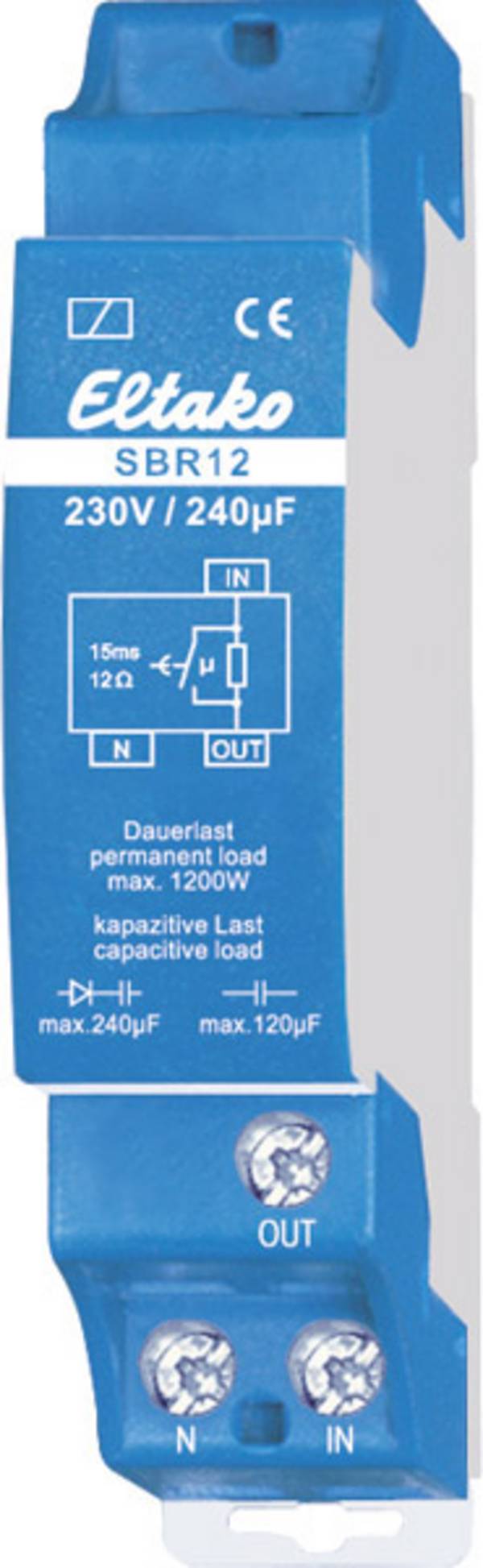 Eltako SBR12-230V/240µF 22100430 Proud omezující relé Počet reléových výstupů: 1