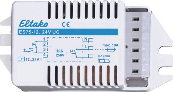 Eltako ES75-12..24V UC 60100055 impulsní spínač 500 W, 10 A