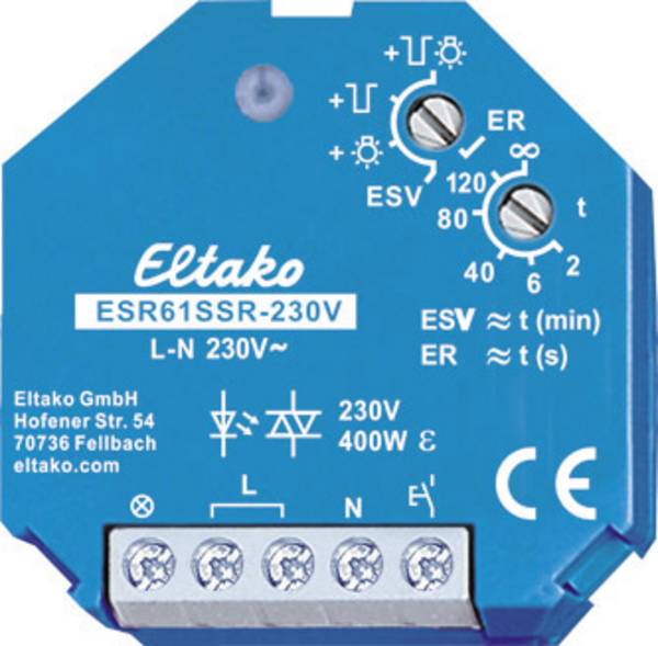 Eltako ESR61SSR-230V 61100003 impulsní spínač 400 W, 2 A