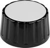 Mentor 334.61 334.61 otočný knoflík s označením černá (Ø x v) 36 mm x 18.5 mm 1 ks