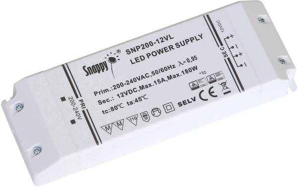 Dehner Elektronik LED 24V200W-MM-EU napájecí zdroj pro LED, LED driver  konstantní napětí 200 W 8.3 A 24 V/DC schválení nábytku  1 ks