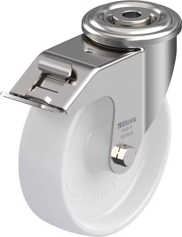 Blickle 464313 LEXR-PO 125G-FI Otočné kolečko s brzdou Ø kola: 125 mm nosnost (max.): 150 kg 1 ks