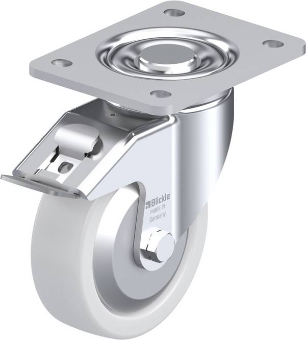 Blickle 612812 LH-SPO 125K-3-FI-FA Otočné kolečko s brzdou Ø kola: 125 mm nosnost (max.): 700 kg 1 ks