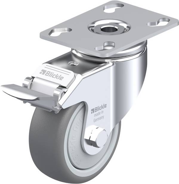 Blickle 575399 LKPA-TPA 80KF-FI Otočné kolečko s brzdou Ø kola: 80 mm nosnost (max.): 100 kg 1 ks