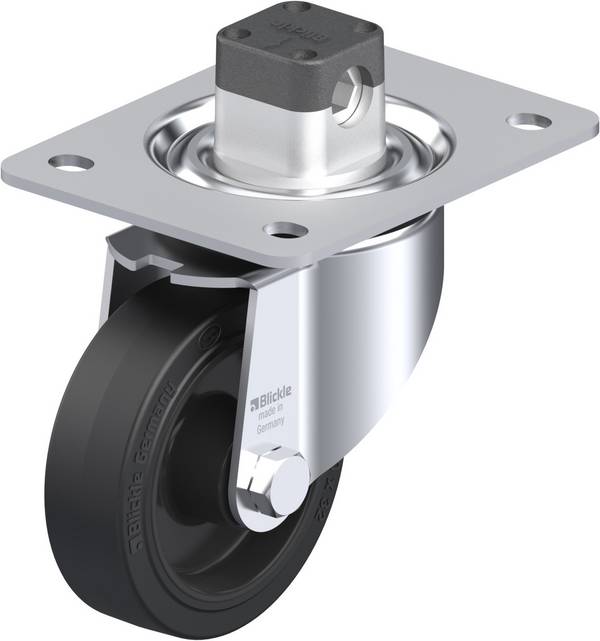 Blickle 851013 LK-POEV 100R-3-CS11 Otočné kolečko s brzdou Ø kola: 100 mm nosnost (max.): 200 kg 1 ks