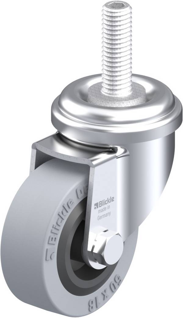 Blickle 273946 LRA-VPA 50G-FI-GS10 Otočné kolečko s brzdou Ø kola: 50 mm nosnost (max.): 40 kg 1 ks