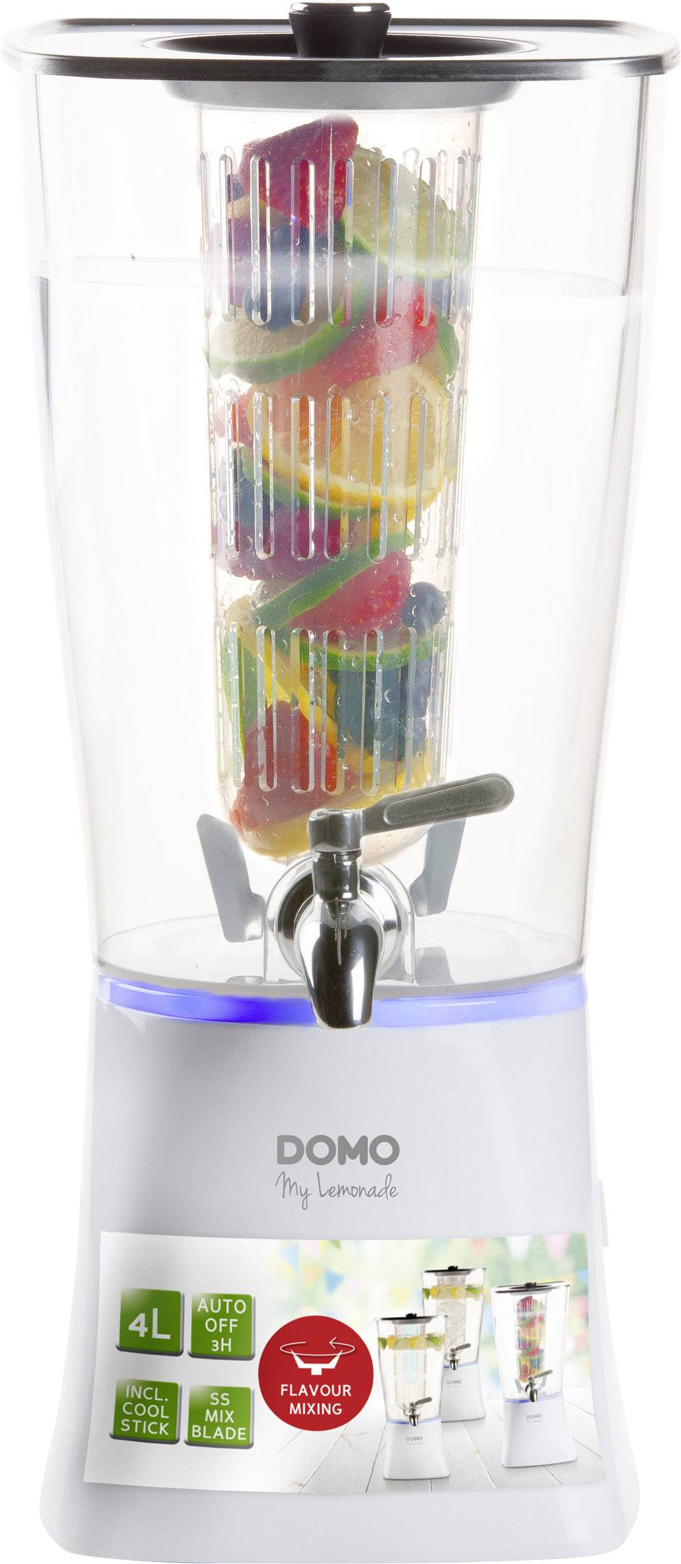 DOMO My Lemonade zásobník na limonádu 5 W bílá-13