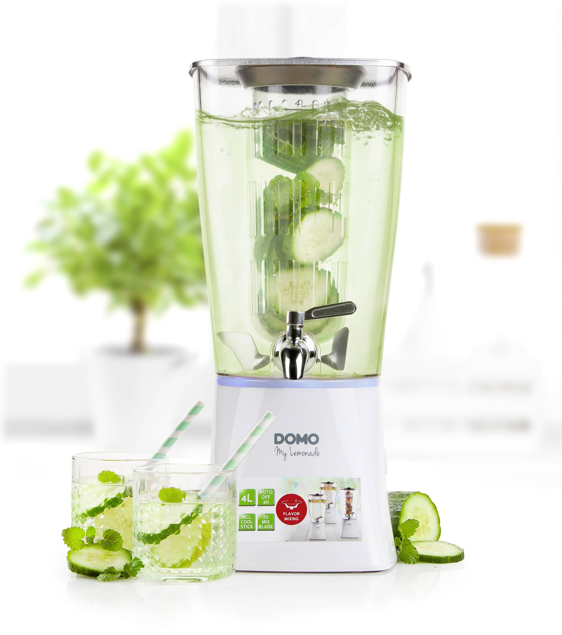 DOMO My Lemonade zásobník na limonádu 5 W bílá-19