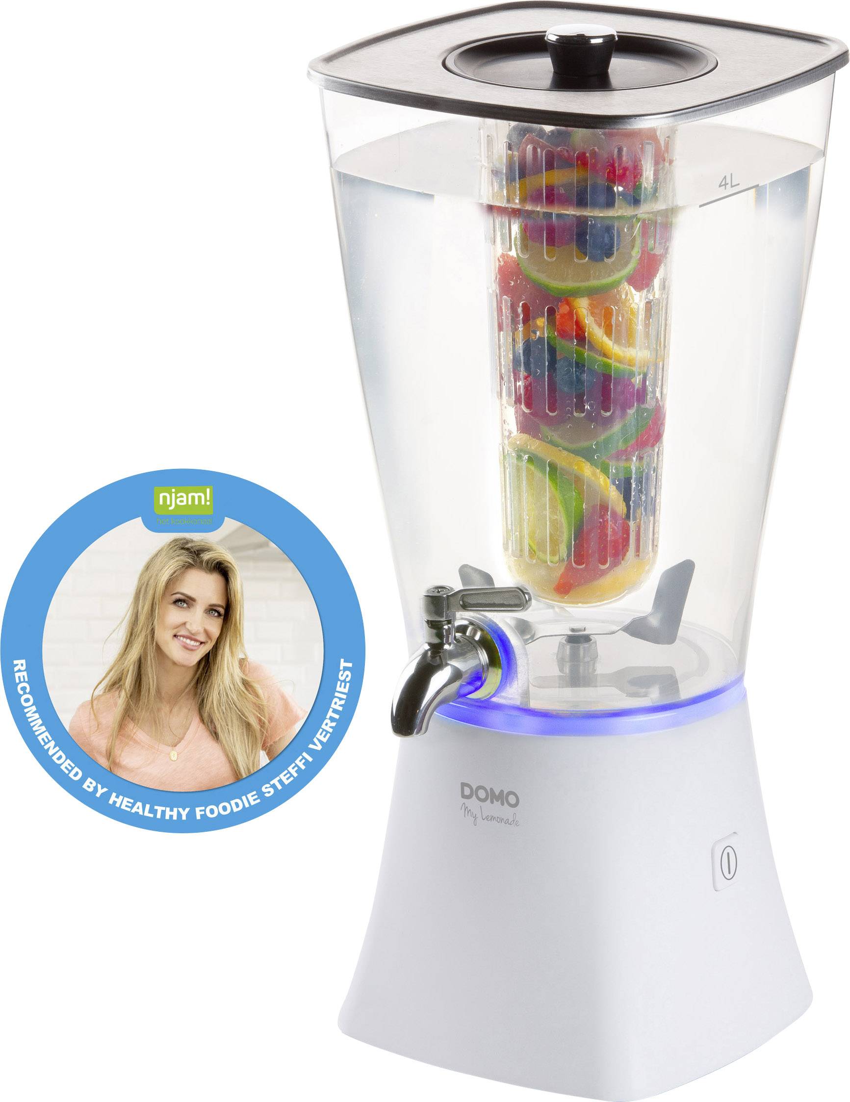 DOMO My Lemonade zásobník na limonádu 5 W bílá-22