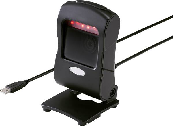 Renkforce  skener 2D čárového kódu kabelové 2D Imager černá stolní USB 1.1, USB 2.0