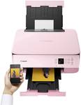 Inkoustová multifunkční tiskárna Canon PIXMA TS5352a s Wi-Fi, růžová