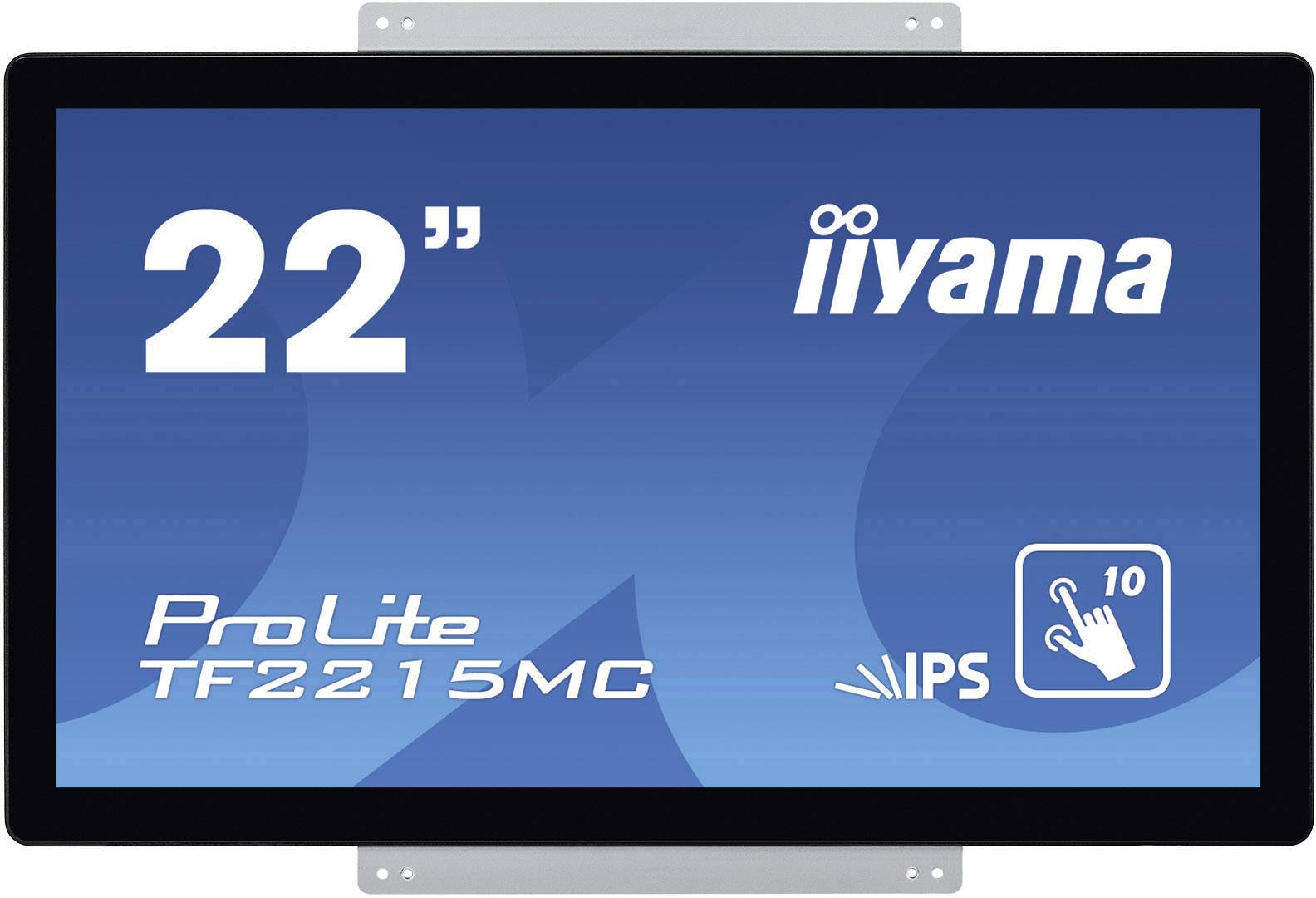 22palcový dotykový monitor značky iiyama, model ProLite TF2215MC, s IPS displejem a 10bodovou dotykovou technologií.
