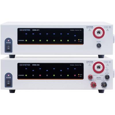 Dva elektronické přístroje s několika kontrolkami a přípojkami, které se používají pro monitorování nebo řízení systémů.