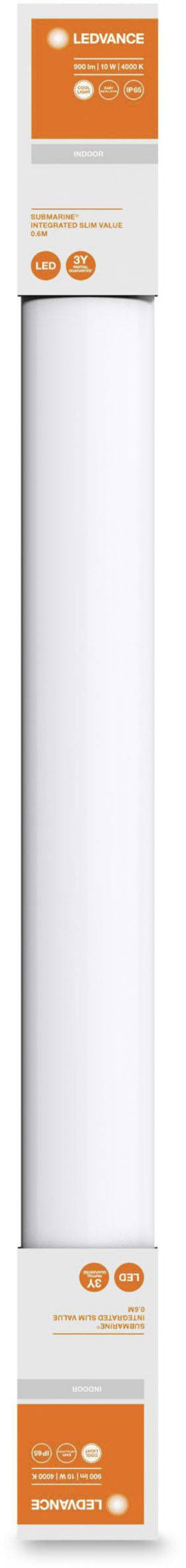 Obal LED zářivky, model T8, 15 wattů, 120 cm, 6500 Kelvinů pro studené bílé světlo, vhodné do kanceláří a dílen.