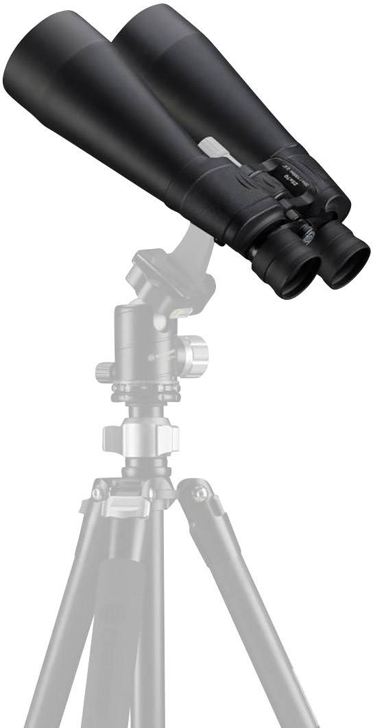 Dalekohled na stativu, vhodný pro astronomii nebo pozorování ptáků. Ostrá optika a stabilní podpora.