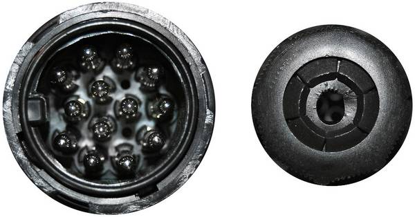 TFA Stecker 88004 zástrčka pro zapojení přívěsu [ - 13 pólová zástrčka] plast