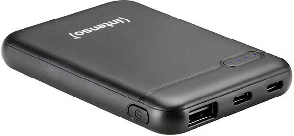 Intenso XS5000 powerbanka Li-Pol, 5000 mAh, černá, Indikátor stavu