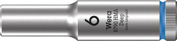 Wera 05004503001 05004503001 vnější šestihran vložka pro nástrčný klíč funkce zadržení 6 mm 1/4" 6 mm  1 ks 1/4"