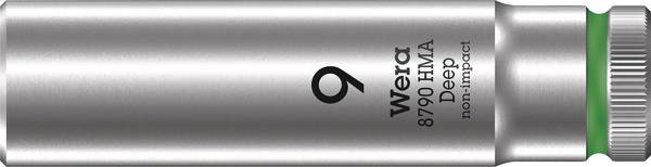 Wera 8790 HMA Deep Außen-6-kant 05004506001  vložka pro nástrčný klíč  9 mm    1 ks 1/4"
