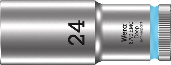 Wera 8790 HMC Deep Außen-6-kant 05004563001 vnější šestihran vložka pro nástrčný klíč  24 mm 1/2" 24 mm  1 ks 1/2"