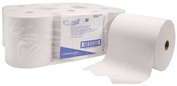 Scott 6667 Slimroll™ papírové utěrky, skládané (d x š) 304 m x 20 cm bílá  1824 m