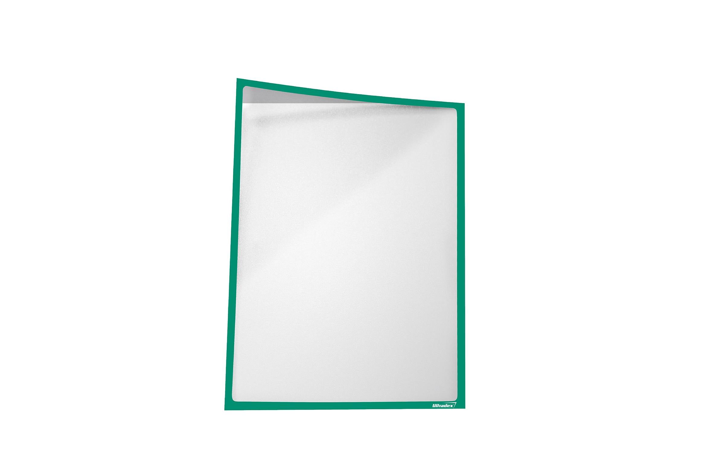 Ultradex 889001 informační rámeček magnetický zelená (š x v) 225 mm x 312 mm DIN A4
